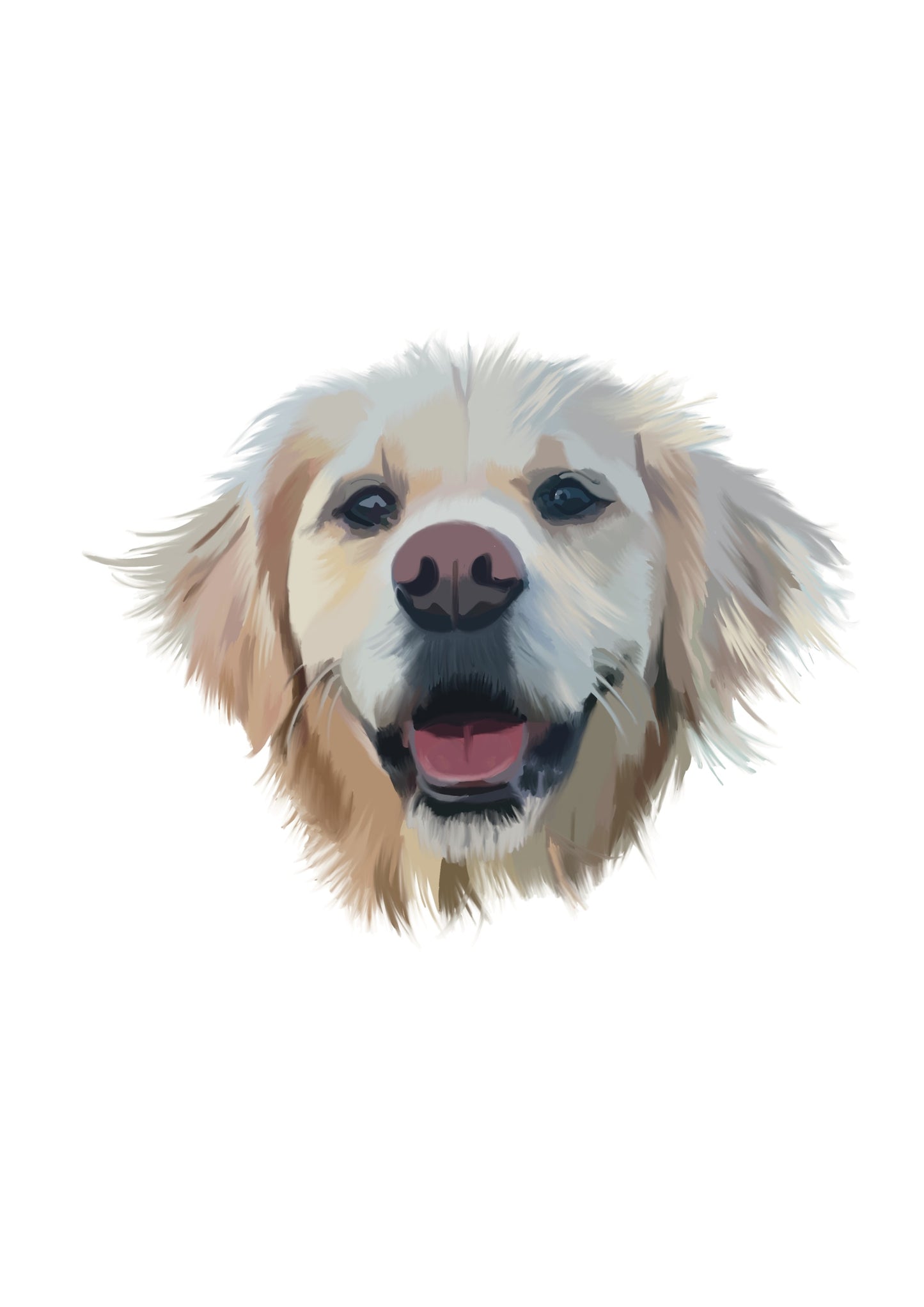 Custom Single Pet Portrait